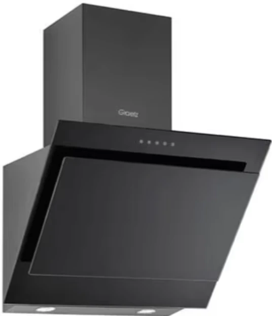 GRAETZ, 3461.60 BLACK, ცალკე მდგომი გამწოვი, 60 × 40 სმ, 350 მ³/სთ, მექანიკური მართვით