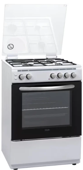 GRAETZ, FS6GAS3GX, გაზქურა, 60 × 85 × 60 სმ, 4 სანთურა