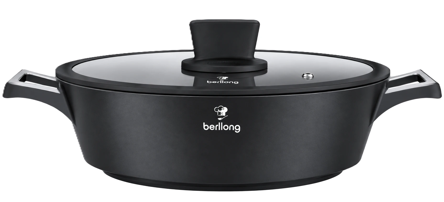 Berllong, ONYX, ბიოგრატინის ტაფა-ქვაბი, 7.9 ლ, 2 სახელურით, Ø 36 სმ