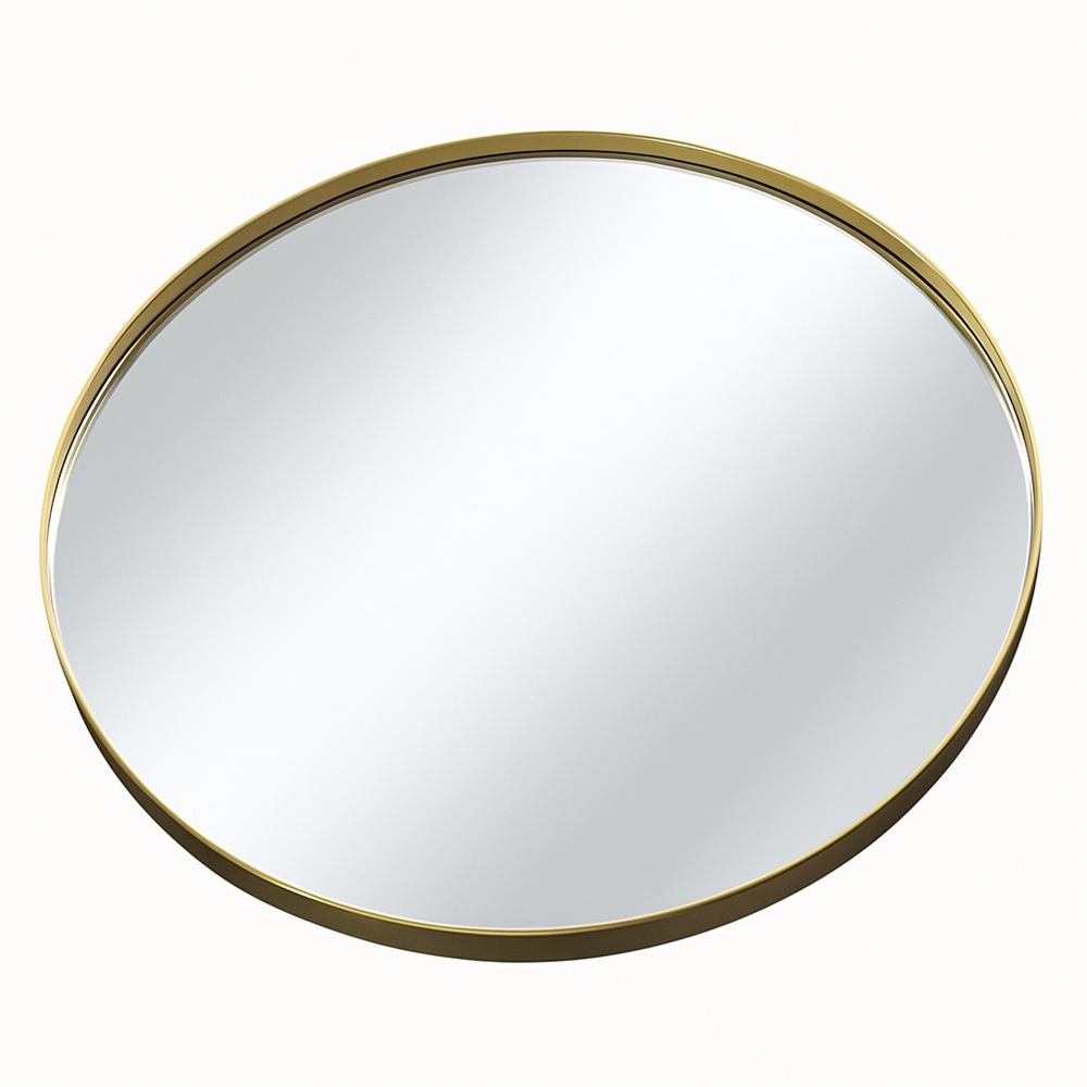 სარკე ლითონის ჩარჩოთი PRA-34-0/m-2 D80 სმ Gold