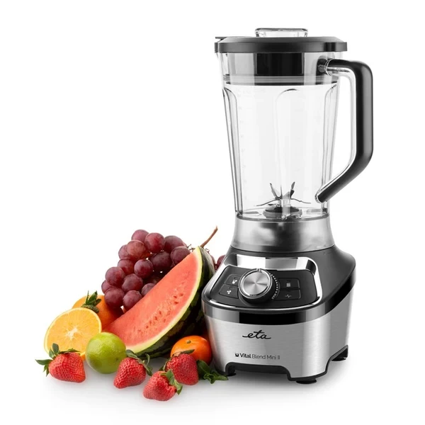 ETA510090000 VITAL BLEND MINI II, სტაციონალური ბლენდერი, 1200 ვტ, 3 სიჩქარე, ვერცხლისფერი