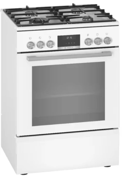 BOSCH, HXS59AI21Q, გაზქურა ელექტრო ღუმელით, 60 სმ, 4 გაზის სანთურა