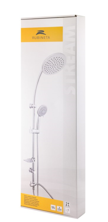 საშხაპე სისტემა Rubineta Olo BK Thermo 15 BK