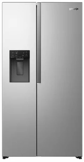GORENJE, NRS917161XI, ცალკე მდგომი მაცივარი, 528 ლ, Side-by-Side, ვერცხლისფერი