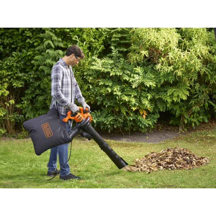 მტვერსასრუტი ბაღის Black+Decker BEBLV260-QS 2600W