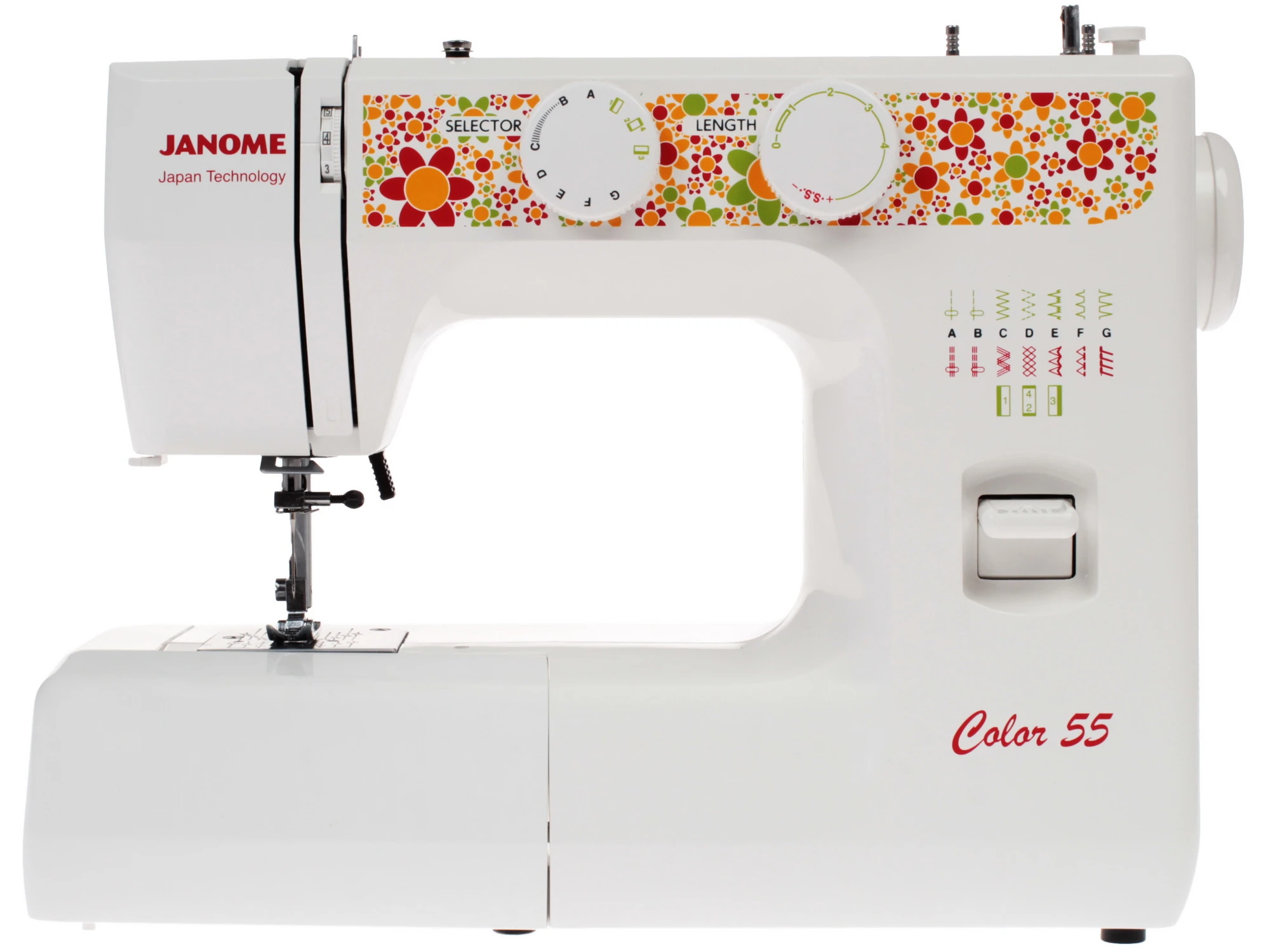 საკერავი მანქანა Janome Color 55