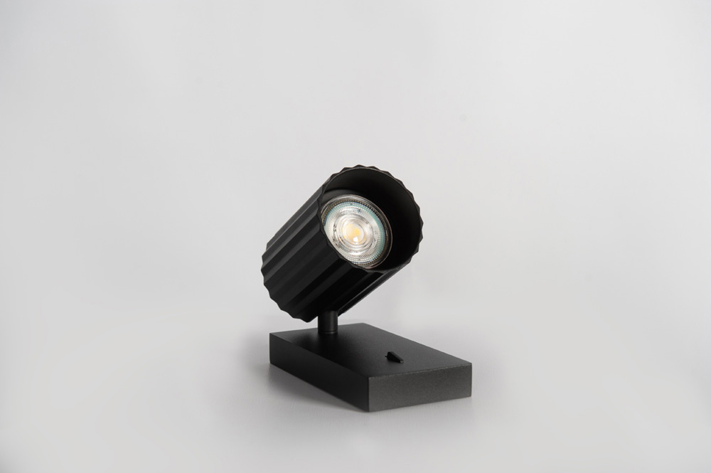 სპოტი New Light GU10 Ø70 h100 C7271 შავი