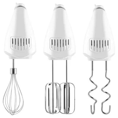 Mixer/ SENCOR SHM 5206WH Hand Mixer, Power Input: 400W, 5 Speed Levels, Turbo Button for Maximum Speed, 3 Types