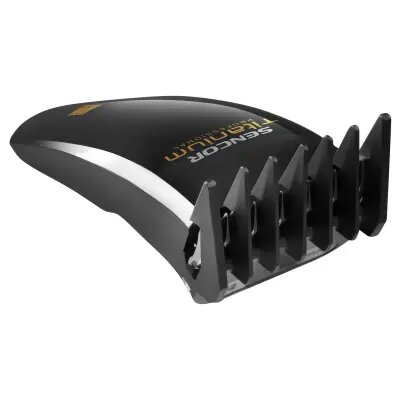 Hair Trimmer/ Sencor SHP 8400BK Hair Clipper, charge -2 h, Blade width 46 mm,Cleaning brush, 8 exchangeable height attachments, 174 × 52 × 32