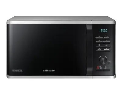 Microwave/ Samsung MG23K3515AS/BW, Microwave, BioCeramic, Grill, 23lt,1250watt, Silver