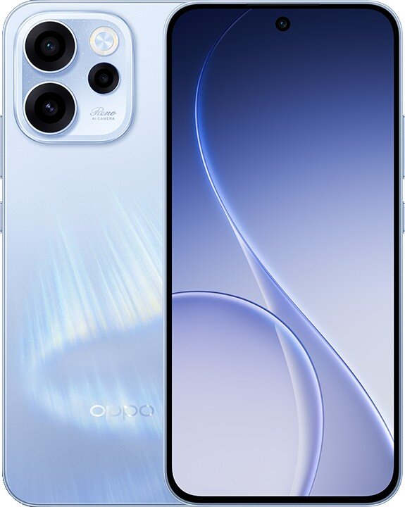 Mobile and Smartphones/ Oppo/ OPPO Reno 15F 12GB/512GB 5G Aurora Blue