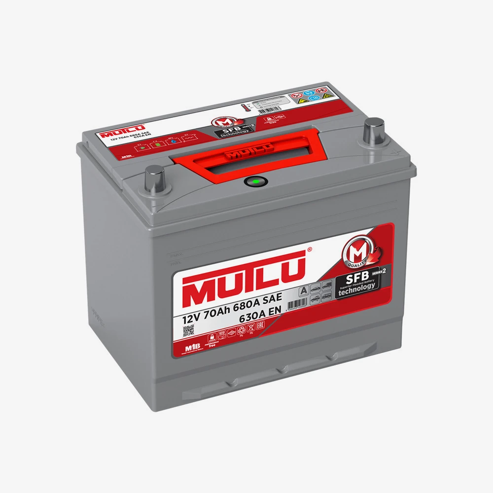 აკუმულატორი Mutlu 70 Ah JIS . D26L / N50