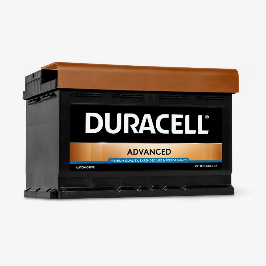 აკუმულატორი Duracell DA74 74 Ah DIN . L3