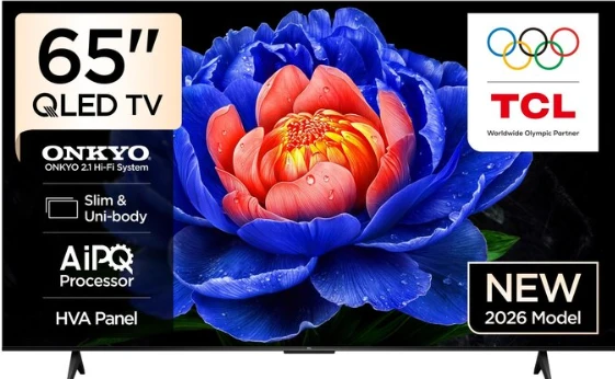 TV/ QLED/ TCL/ QLED TV 65"(165cm)/ 65P7L 4K Google TV HDR10+  Dolby Atmos BT5.4 Wi-Fi 2.4+5GHz DVB-T/T2/C/S/S2 2x15W HDMI1.4/HDMI2.0&HDMI2.1,HDCP1.4 400x300