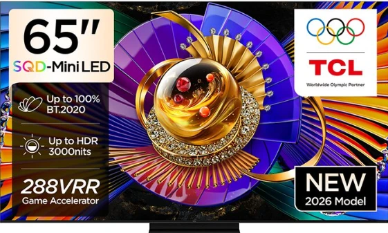 TV/ MiniLED/ TCL/ SQD-Mini LED TCL  TV 65"(165cm)/ 65C7L  4K Google TV; Airplay2;  144Hz
