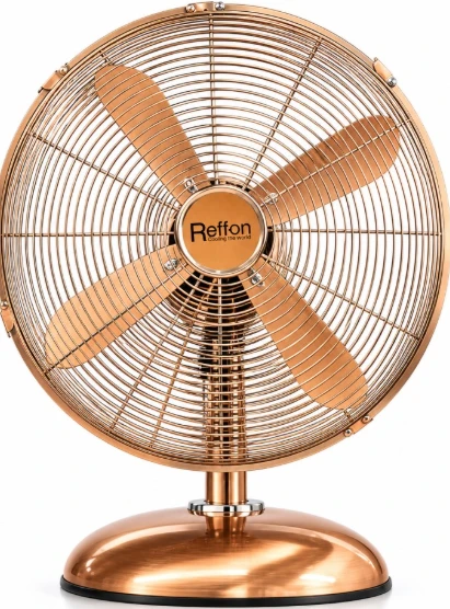 მაგიდის ვენტილატორი Reffon FT-40M-Cu 50W სპილენძისფერი