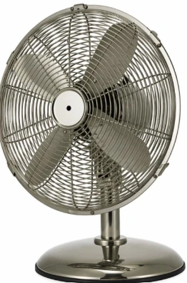მაგიდის ვენტილატორი Reffon FT-40M-Ni 50W ნიკელისფერი