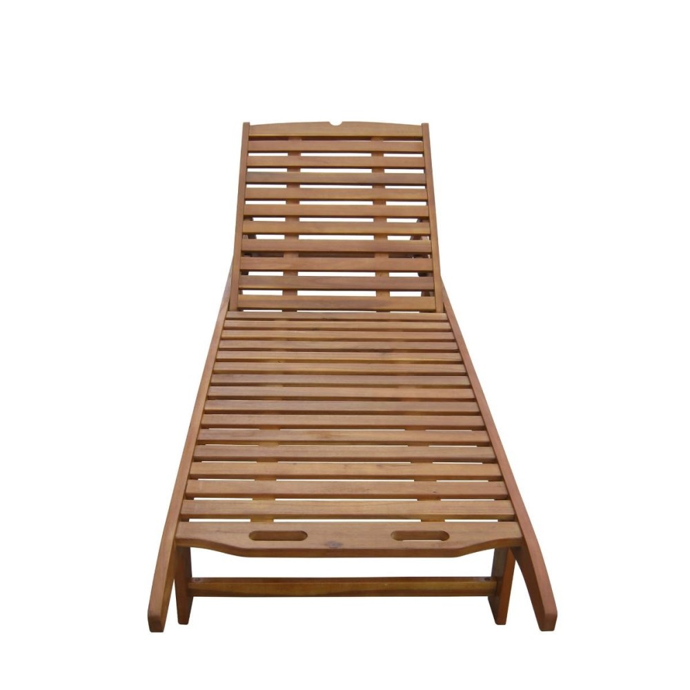შეზლონგი ხის Home Decor Sun Lounger SL003