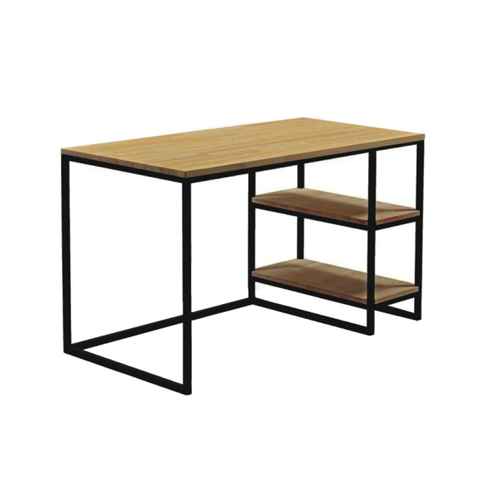 მაგიდა თაროებით 140x75 cm